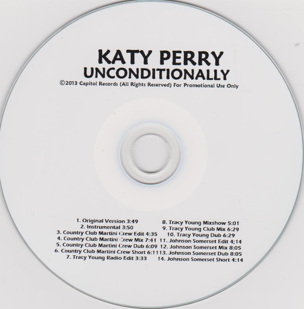 lataa albumi Katy Perry - Unconditionally