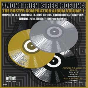 Album herunterladen Various - Among Friends Records Inc The Roster Compilation Album Volume 1