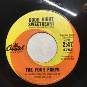 The Four Preps - Good  Night Sweetheart / Alice album cover