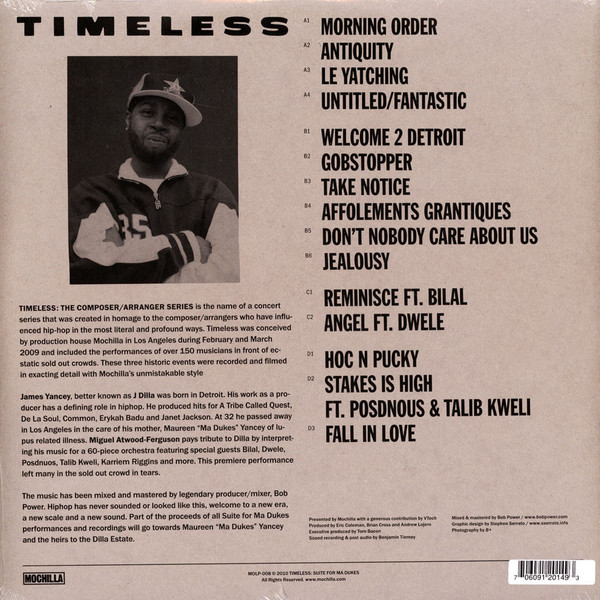 Miguel Atwood-Ferguson - Mochilla Presents Timeless: Suite For Ma Dukes - The Music Of James "J Dilla" Yancey | Mochilla (MOLP-008) - 4