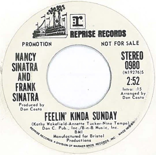 baixar álbum Nancy Sinatra And Frank Sinatra - Feelin Kinda Sunday