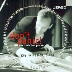 Guy Livingston - Don't Panic! 60 Seconds For Piano album cover