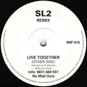 DJ Seduction - Live Together (SL2 Remix) album cover