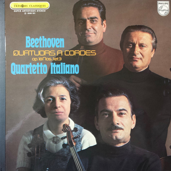 baixar álbum Beethoven, Quartetto Italiano - Quatuors à Cordes Op18 N13