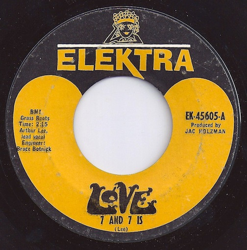 Love – 7 And 7 Is / No. Fourteen (1966, Vinyl) - Discogs