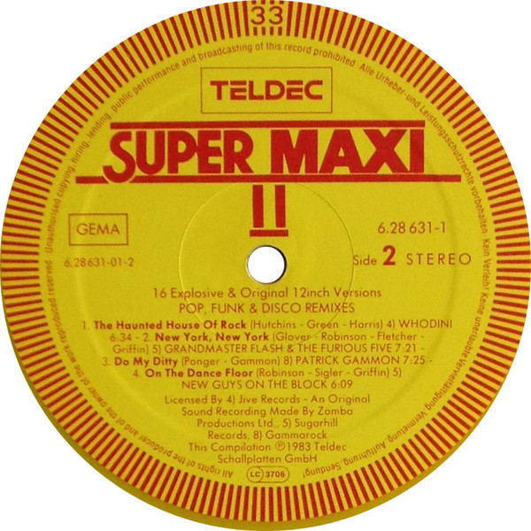 télécharger l'album Various - Super Maxi II Pop Funk Disco Remixes