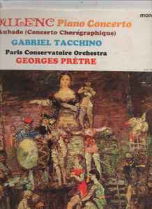 Gabriel Tacchino Francis Poulenc Georges Pr tre Paris