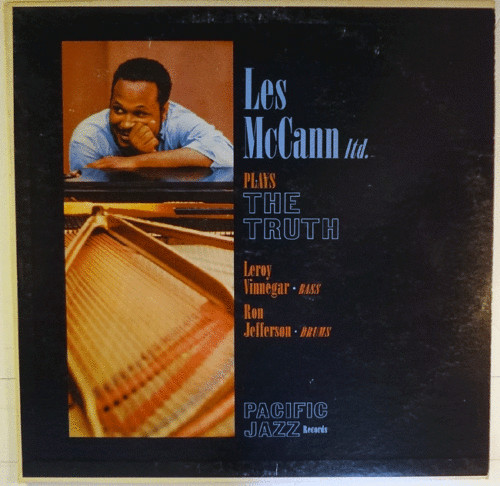 LES MCCANN - Reel Tape - The Truth and the Shout - 7 1/2 4 Track