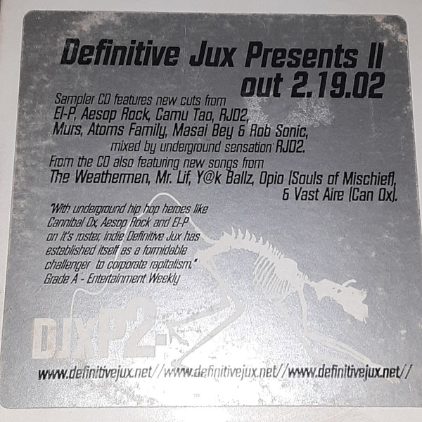 ladda ner album RJD2 - Definitive Jux Presents II