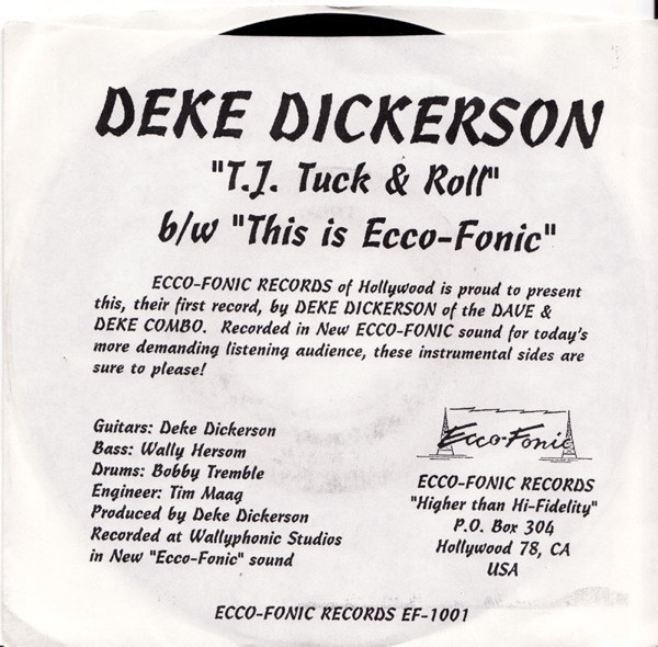 baixar álbum Deke Dickerson - TJ Tuck Roll