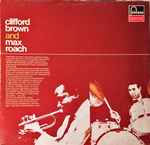 Cover of Clifford Brown And Max Roach, 1974, Vinyl