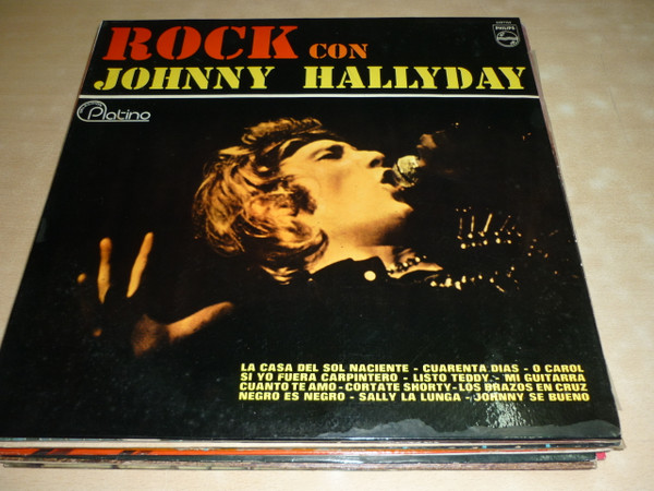 Johnny Hallyday – Rock con Johnny Hallyday (1973, Vinyl) - Discogs