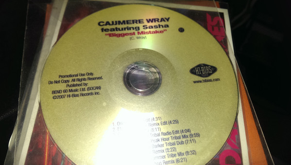 télécharger l'album Cajjmere Wray - Biggest Mistake