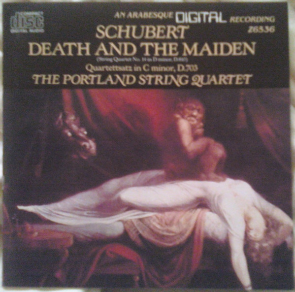 ladda ner album Schubert The Portland String Quartet - Death And The Maiden String Quartet No 14 In D Minor D810 Quartettsatz In C Minor D703