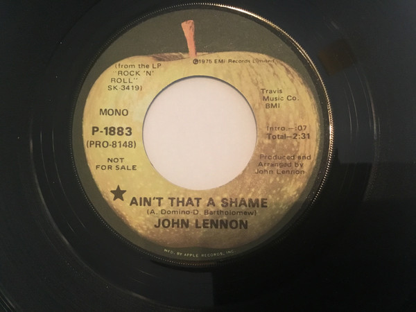 lataa albumi John Lennon - Aint That A ShameSlippinAnd Slidin