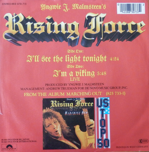 last ned album Yngwie J Malmsteen's Rising Force - Ill See The Light Tonight