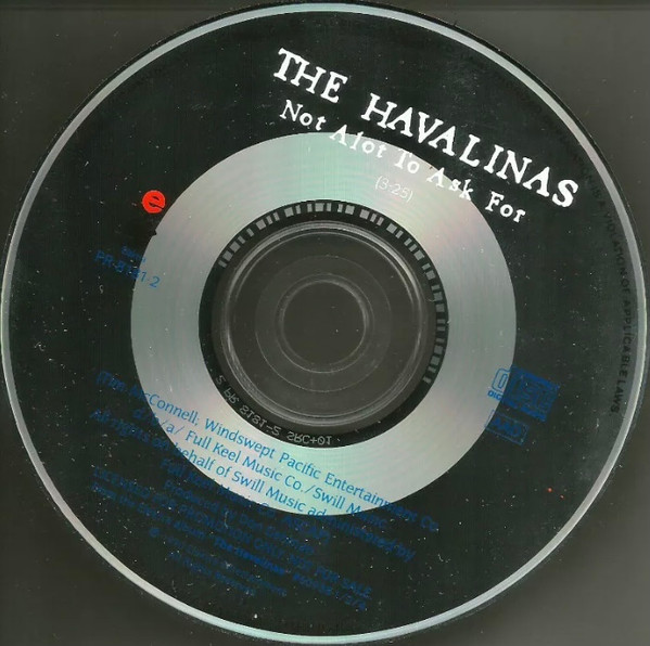 baixar álbum The Havalinas - Not A Lot To Ask For