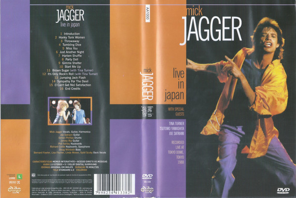 Mick Jagger – Live In Japan (DVD) - Discogs
