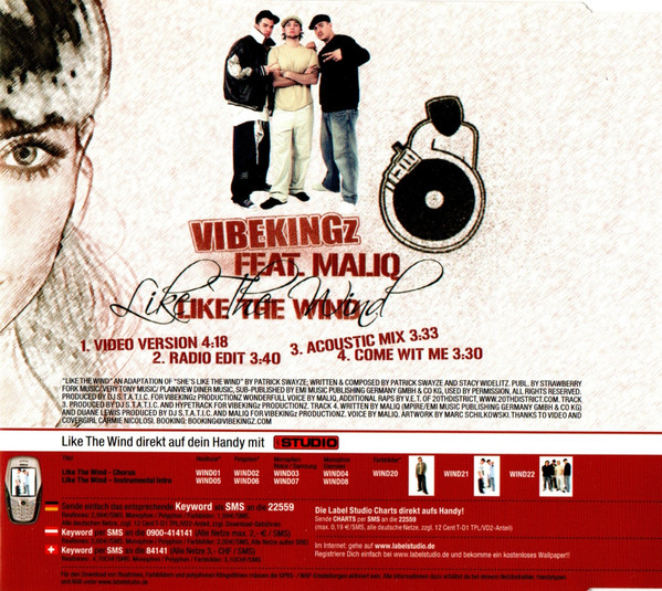 Album herunterladen Vibekingz Feat Maliq - Like The Wind