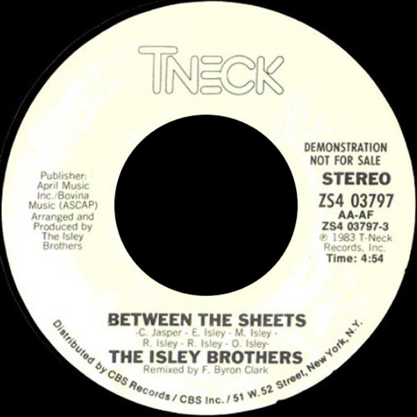 The Isley Brothers – Between The Sheets (1983, Pitman Pressing