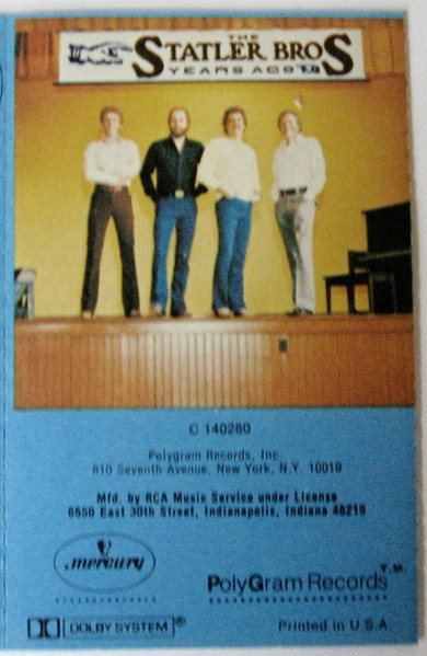 The Statler Brothers – The Statler Brothers Christmas Card (1978, Vinyl) -  Discogs