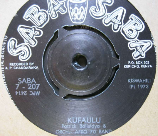 ladda ner album Patrick Balisidya & Afro 70 Band - Safari ya Nairobi Kufaulu