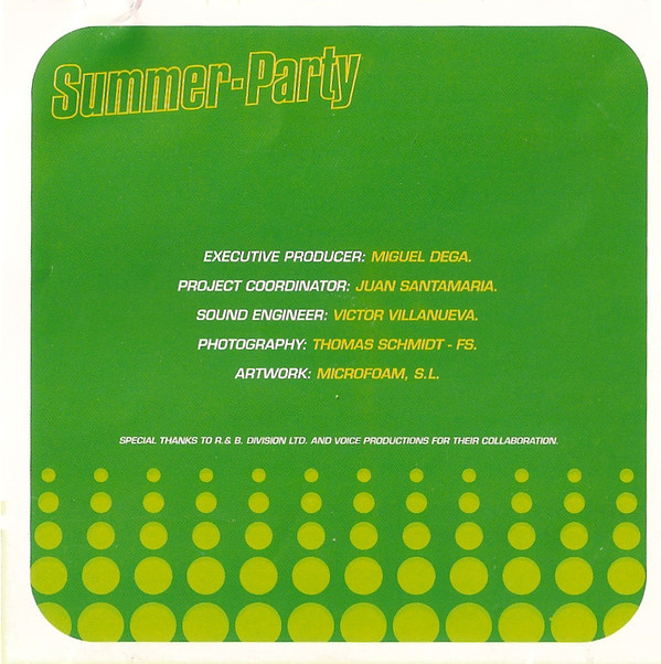 last ned album Various - The Best Summer Party Collection