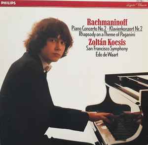 Sergei Vasilyevich Rachmaninoff - Piano Concerto No.2 = Klavierkonzert Nr.2 / Rhapsody On A Theme Of Paganini album cover