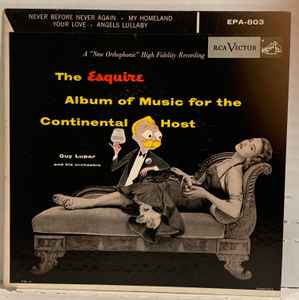 Guy Luypaerts Et Son Orchestre - The Esquire Album Of Music For The Continental Host album cover