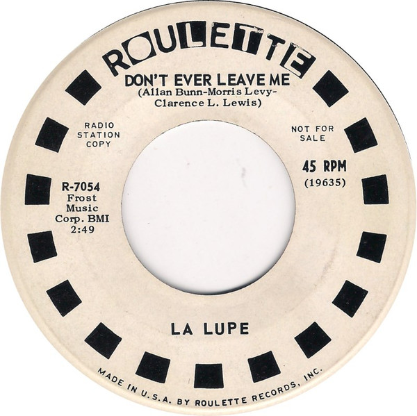 Album herunterladen La Lupe - Dont Ever Leave Me