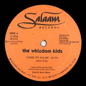 The Whizdom Kids - Come To Allah album cover