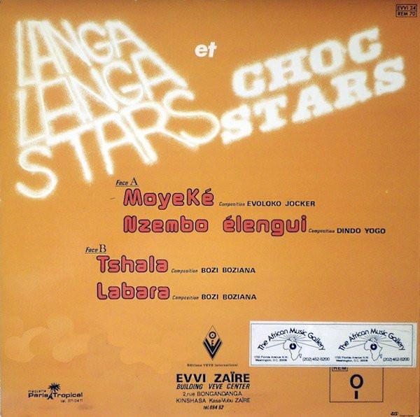 baixar álbum Langa Langa Stars Et Choc Stars - Verckys Presente Langa Langa Stars Et Choc Stars