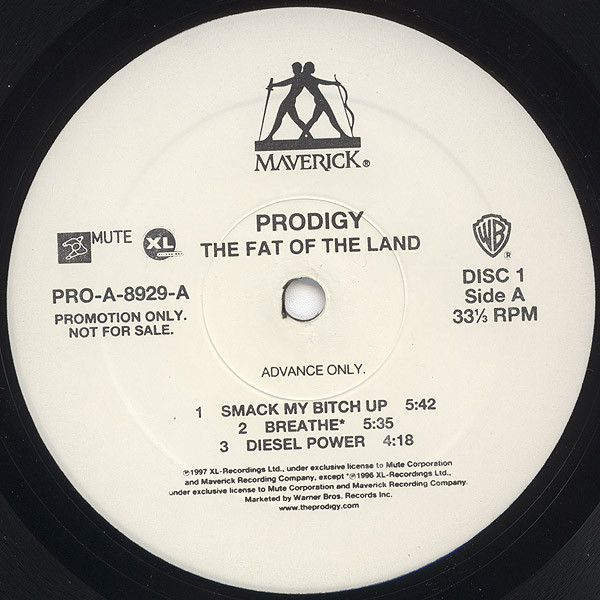 Prodigy - The Fat Of The Land | Releases | Discogs