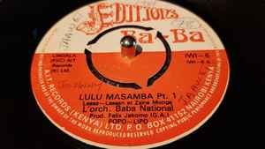 Orchestre Baba National - Lulu Masamba album cover