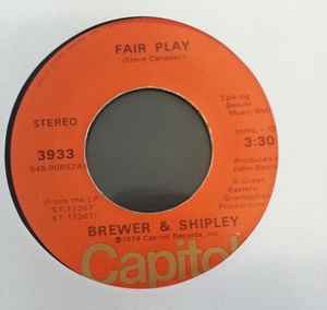 Brewer And Shipley - Fair Play / How Are You album cover