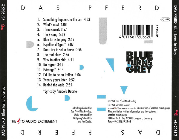 baixar álbum Das Pferd - Blue Turns To Grey