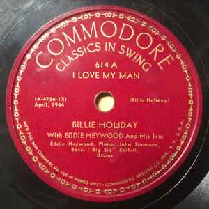 Billie Holiday - I Love My Man / On The Sunny Side Of The Street album cover
