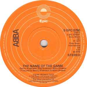 The Name Of The Game (Vinyl, 7