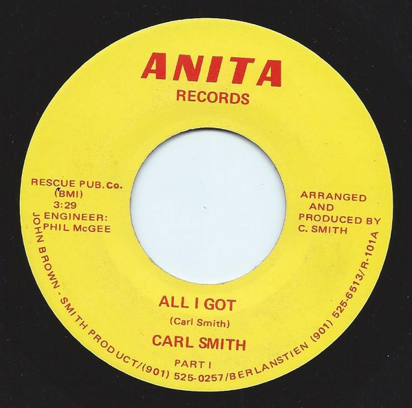 descargar álbum Carl Smith - All I Got