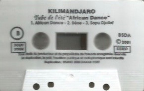 descargar álbum Kilimandjaro - Tube De LEté African Dance