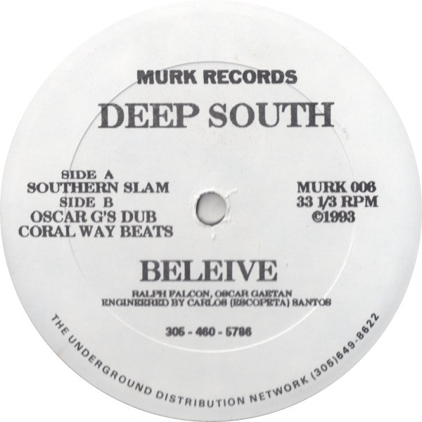 Deep South – Believe (1993, Vinyl) - Discogs
