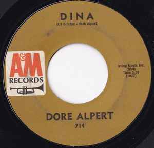Dore Alpert - Dina album cover