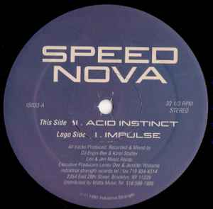 Speed Nova - Acid Instinct / Impulse album cover