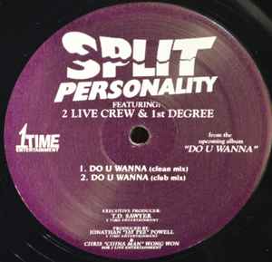 Split Personality – Do U Wanna / Shake Junt Queen (Vinyl) - Discogs