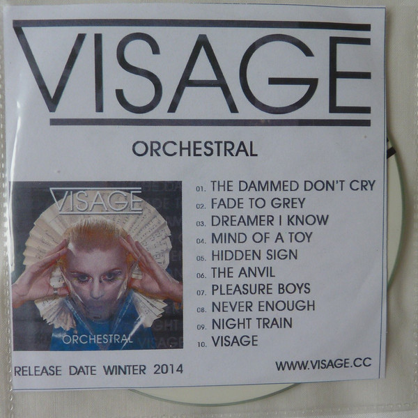 Visage – Orchestral (2014, CDr) - Discogs