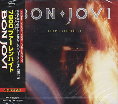 Bon Jovi – 7800° Fahrenheit (1998, CD) - Discogs