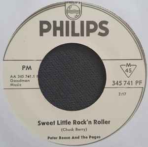 Peter Reese & The Pages - Sweet Little Rock'n Roller / Tallahassie Lassie album cover