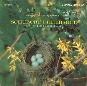 Schubert Unfinished And Symphony No. 5 - Reiner / Chicago Symphony, Schubert