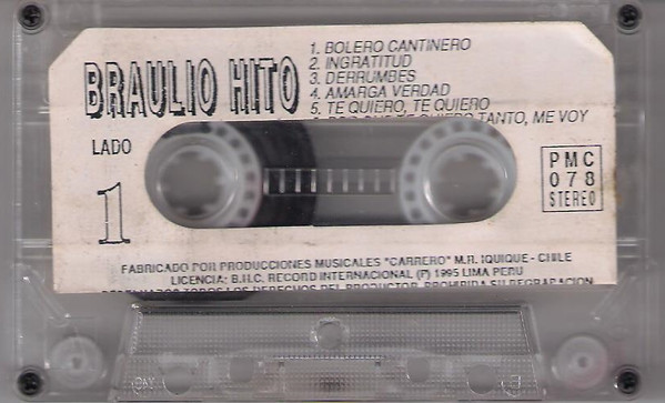 last ned album Braulio Hito - Bolero Cantinero