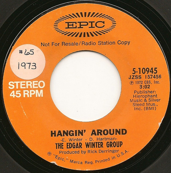 The Edgar Winter Group – Hangin' Around (1972, Vinyl) - Discogs